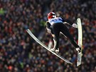 ČECH VE VZDUCHU. Roman Koudelka plachtí na mistrovství světa v letech na lyžích