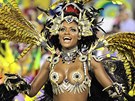Brazilský karneval v Riu de Janeiru.