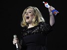 Adele na udílení Brit Awards (21. února 2012)