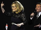 Adele na udílení Brit Awards (21. února 2012)