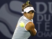 Petra Cetkovsk na turnaji v Dubaji