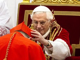 Titul kardinála udlil Dukovi pape v sobotu. "Tvoje láska k církvi je