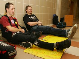 Hradetí studenti se zapojili do stedeních protest proti reform vysokých...