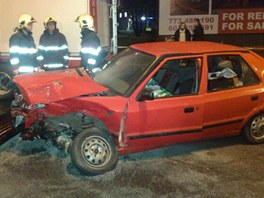 Felicie po srce s policejn octavi v prask Michli (22.2. 2012)