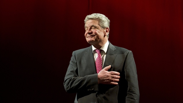 Kandidt na nmeckho prezidenta Joachim Gauck (15. nora 2012)