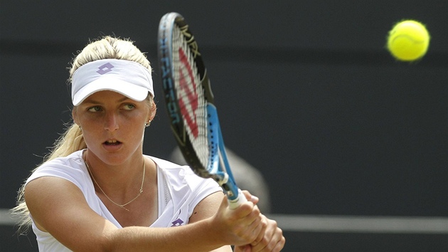 Kristýna Plíková ve finále Wimbledonu