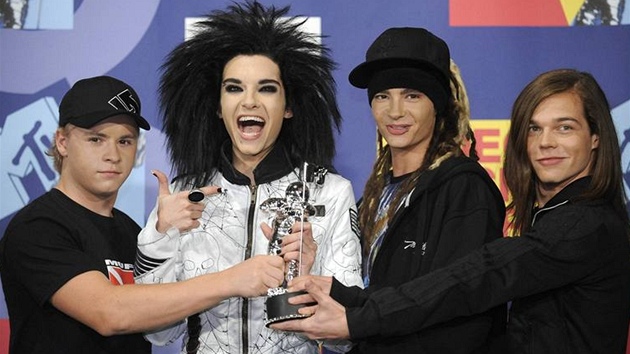 Tokio Hotel na MTV Video Music Awards (Los Angeles, 7. záí 2008)