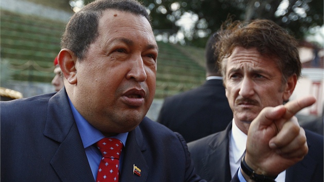 Venezuelský prezident Hugo Chávez na snímku z 16. února 2012