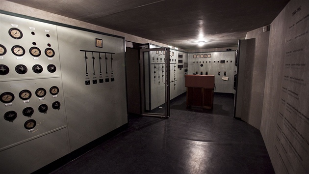 V Národním památníku na Vítkově v Praze otevřeli novou expozici Laboratoř moci, která je umístěna v autentických prostorách zázemí mauzolea Klementa Gottwalda. (24. února 2012, Praha)