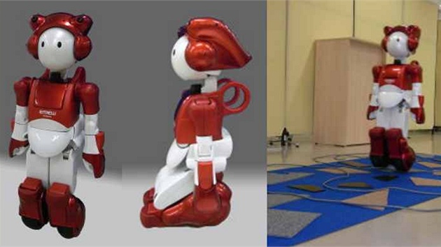 Robot EMIEW 2 spole�nosti Hitachi