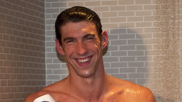 Michael Phelps v reklamě na šampon