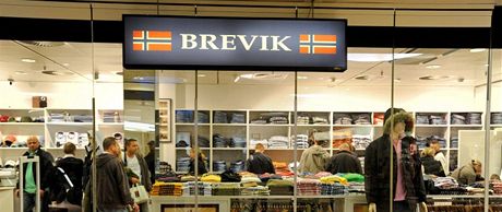 Obchod Brevik v Hamburku. Ilustraní snímek