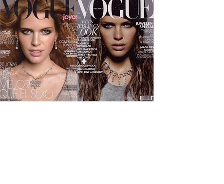 Michaela Hlavkov se na oblce Vogue objevila ji nkolikrt.