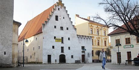 Historická budova Solnice na eskobudjovickém Piaristickém námstí je na