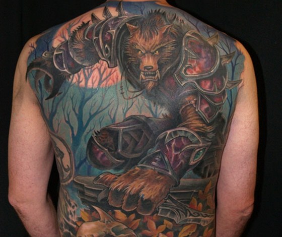 Tetování inspirované World of Warcraft