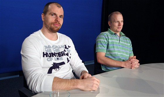 Tomá ika (vlevo) je jednou klíových postav hokejové Komety.