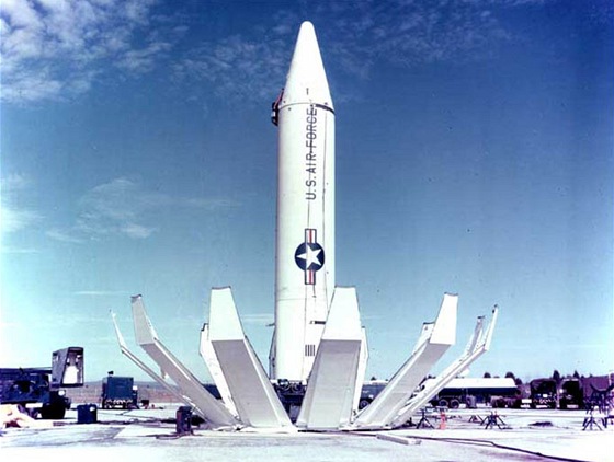 Americké rakety  PGM-19 Jupiter, které byly rozmístěné v Turecku 
