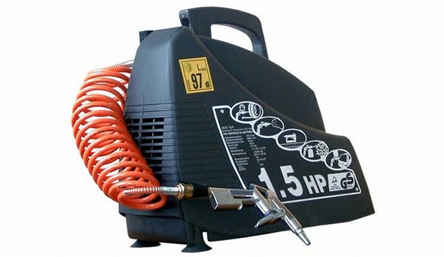 Fotogalerie: Malý bezolejový kompresor bez zásobníku