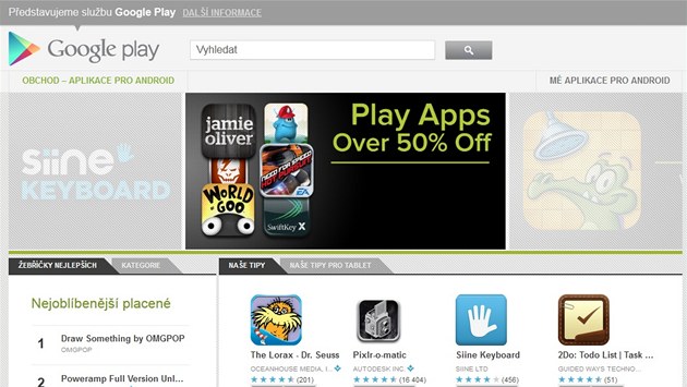 Nová zna�ka Google Play se ihned projevila na internetu