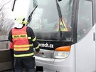 Autobus jablonecké cestovky vzplál pravdpodobn kvli závad na...