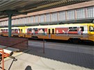 Vlak s chrudimskými loutkami svezl cestující do Chrudimi hned ve stedu 7.