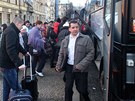 Studenti plzeské právnické fakulty odjídjí do Prahy, aby na vlastní ui