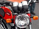 Na praském Výstaviti se v rámci pehlídky Motocykl pedstavila i retro Jawa