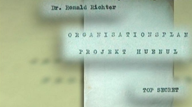 Bezpenostn dokument, kter Richter zaslal Peronovi.