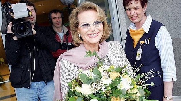 Claudia Cardinalová na praském festivalu FebioFest (30. bezna 2006)