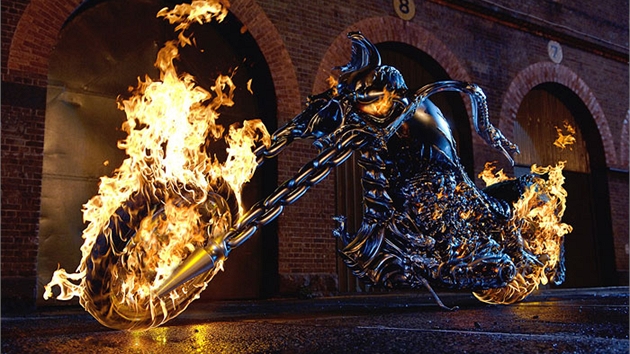 Z prvního filmu Ghost Rider (2007)