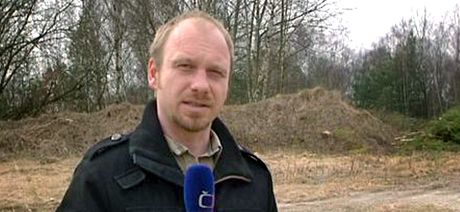 Redaktor eské televize Karel Vovesný