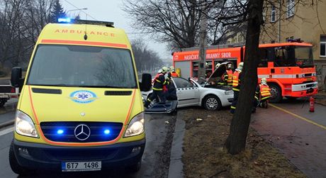 Záchranái i hasii ve stedu zasahovali u dvou váných nehod v Ostrav. (ilustraní snímek)