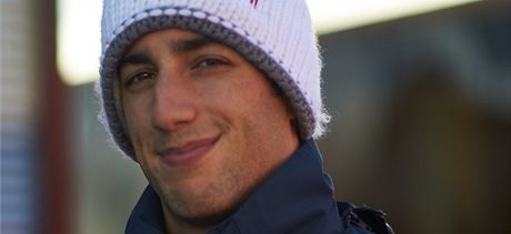 Daniel Ricciardo pi testech v Jerezu ped sezonou 2012.