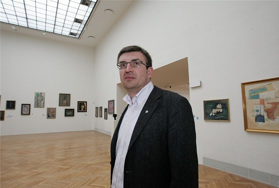 Za zachování Galerie archcitektury se postavil i ředitel brněnského Domu umění Rostislav Koryčánek (na snímku).