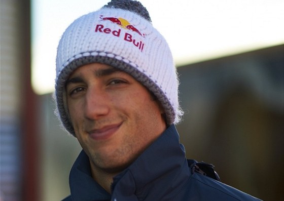 Daniel Ricciardo pi testech v Jerezu ped sezonou 2012.