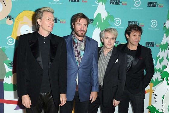 Duran Duran se zúastnili výroních oslav seriálu South Park.
