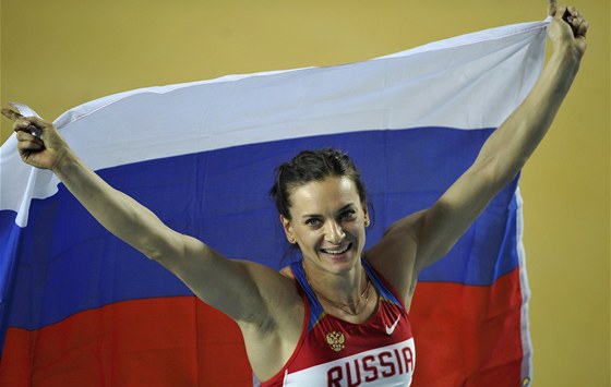 Mohla by Jelena Isinbajevová startovat v Riu pod jinou ne ruskou vlajkou? Budoucnost ukáe. 