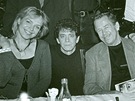 Václav Havel se enou Dagmar a Lou Reedem