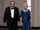 Soudce nejvyího soudu Antonin Scalia s manelkou Maureen
