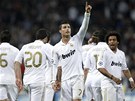 JÁ HO DAL. Cristiano Ronaldo z Realu Madrid zvýil proti CSKA Moskva na 2:0.