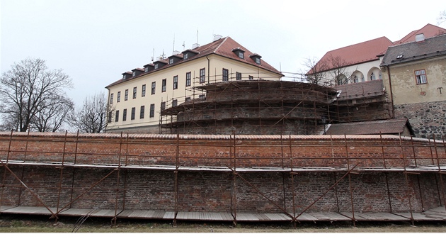 Rekonstrukce jižního křídla hradu Špilberk