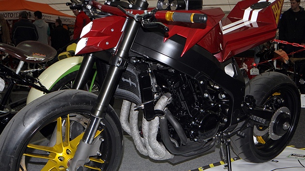 Vtz kategorie "pro street" soute stavnch motocykl Bohemian Custom Bike