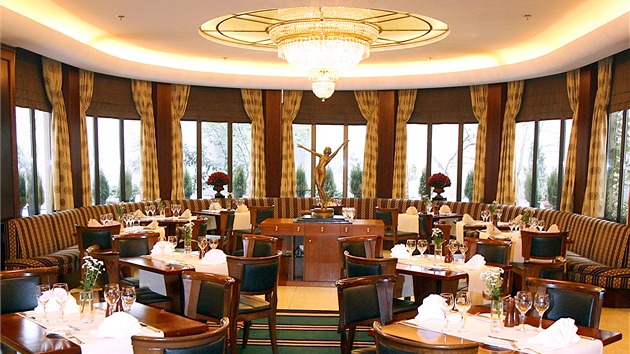 Restaurace v praském hotelu Alcron