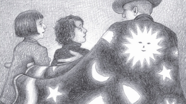 Ilustrace z knihy Briana Selznicka Hugo a jeho velký objev
