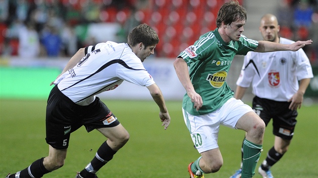 ZASE BEZ VÝHRY. Fotbalisté Bohemians dál �ekají na t�íbodový zisk, v Edenu s