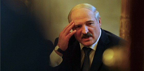 Bloruský prezident Alexandr Lukaenko (20. bezna 2012)