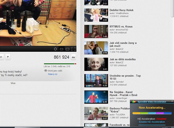 Video Accelerator for YouTube