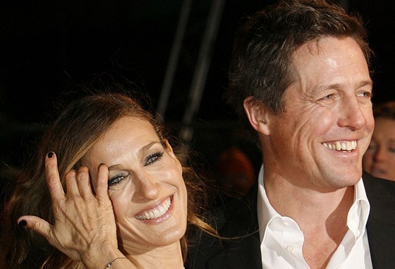 Premiéra filmu Morganovi (Sarah Jessica Parkerová a Hugh Grant) - Londýn, 8....