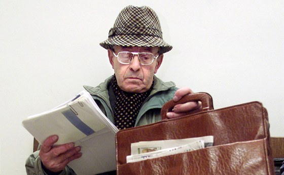Bývalý vojenský prokurátor Karel Vaš na snímku z ledna 2002