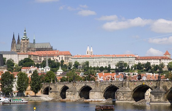 Praský hrad a Karlv most